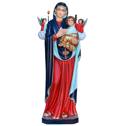 Statua Madonna Perpetuo Soccorso 180 cm in Vetroresina
