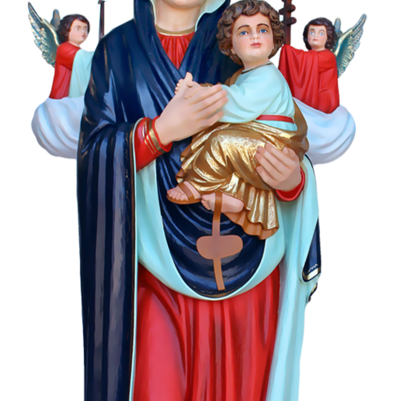 Statua Madonna Perpetuo Soccorso 180 cm in Vetroresina