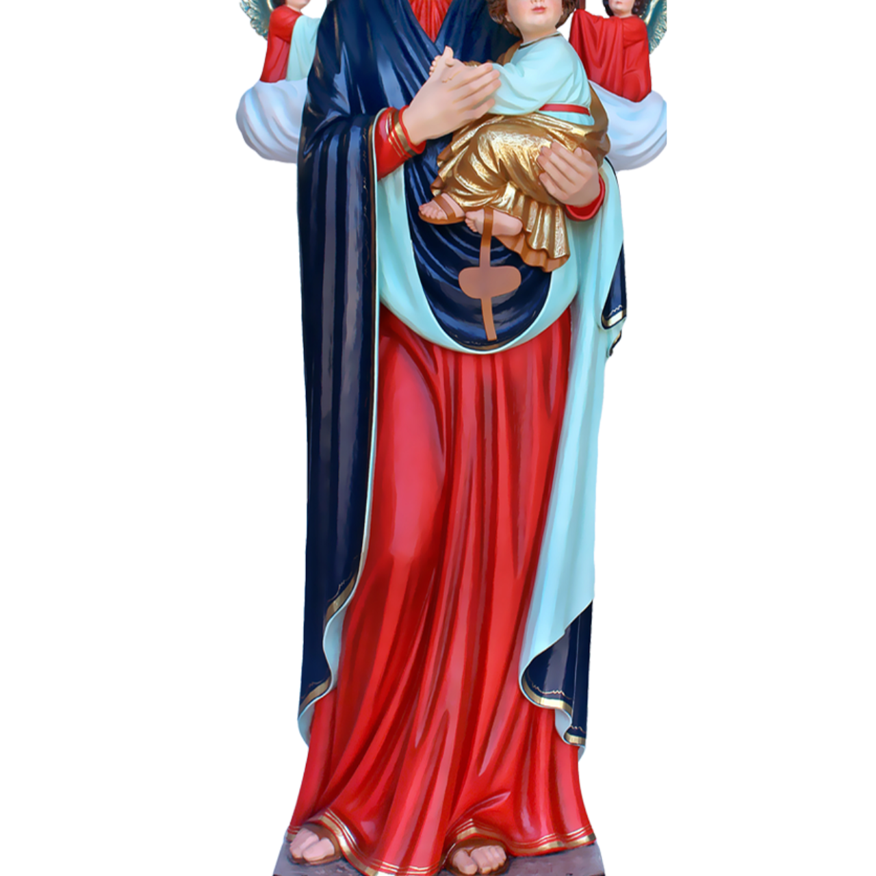 Statua Madonna Perpetuo Soccorso 180 cm in Vetroresina