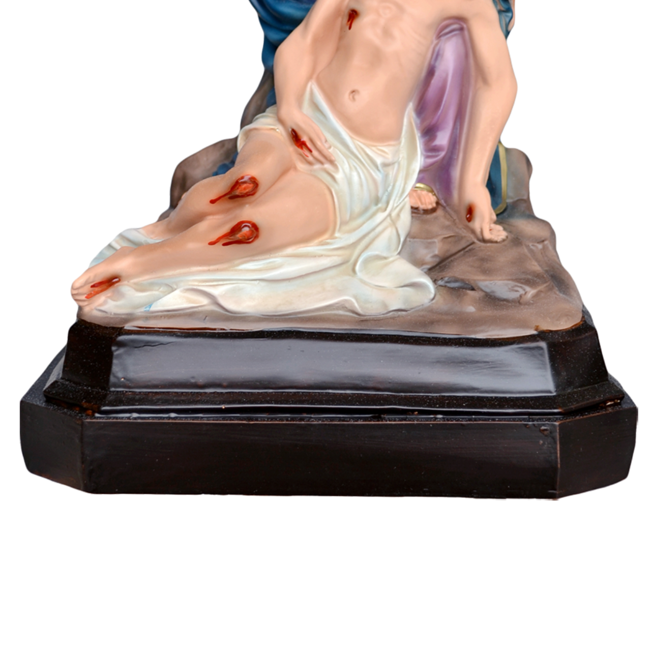 Statua Madonna Pietà 30 cm in Resina Piena