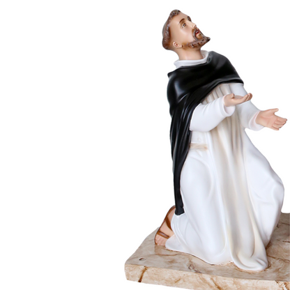 Statua Madonna Pompei 85 cm Personaggi 45x30 cm in Vetroresina