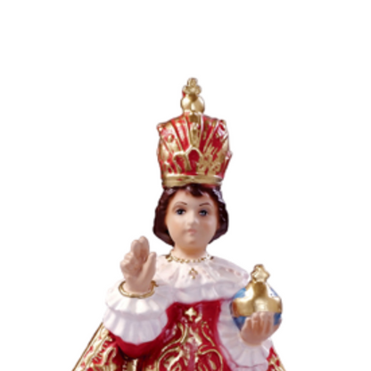 Statua Gesù Bambino di Praga 30 cm in Resina Piena