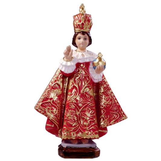 Statua Gesù Bambino di Praga 30 cm in Resina Piena