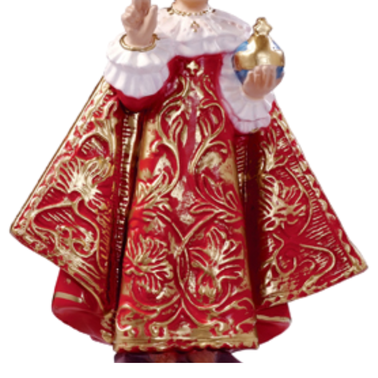 Statua Gesù Bambino di Praga 30 cm in Resina Piena