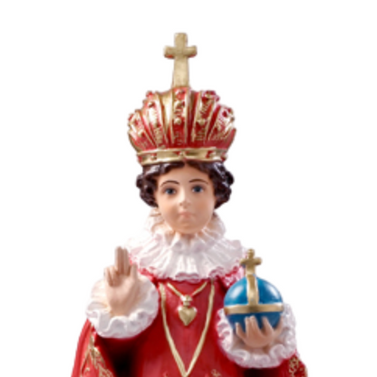 Statua Gesù Bambino di Praga 40 cm in Resina