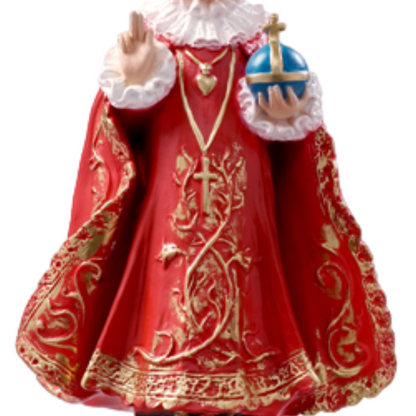 Statua Gesù Bambino di Praga 40 cm in Resina