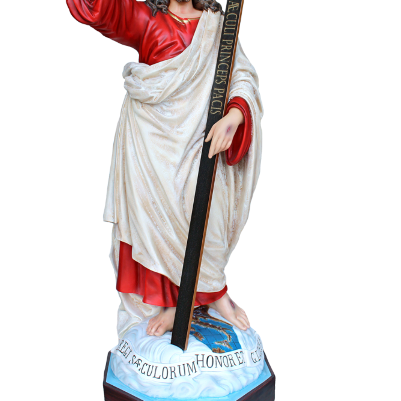 Statua Gesù Redentore 160 cm in Vetroresina
