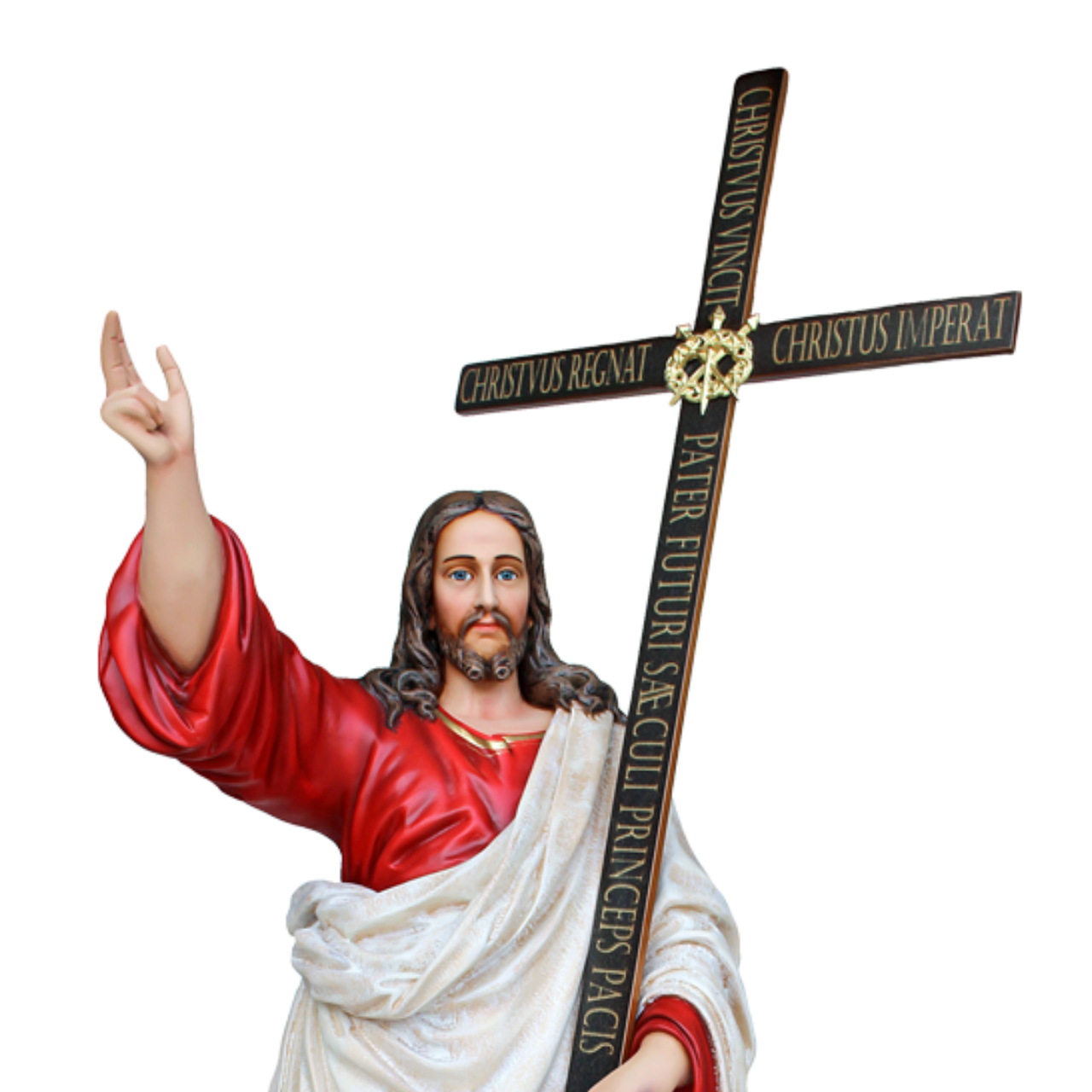 Statua Gesù Redentore 160 cm in Vetroresina