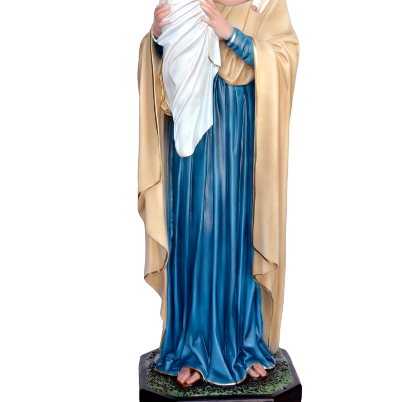 Statua Madonna Regina degli Apostoli 100 cm in Vetroresina