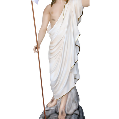 Statua Gesù Risorto 165 cm in Vetroresina