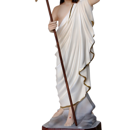 Statua Gesù Risorto 30 cm in Resina Piena