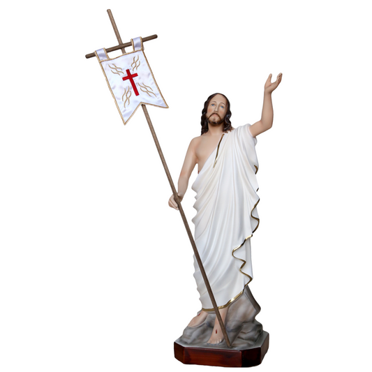 Statua Gesù Risorto 40 cm in Resina