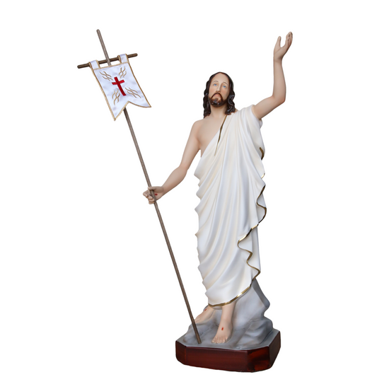 Statua Gesù Risorto 50 cm in Resina
