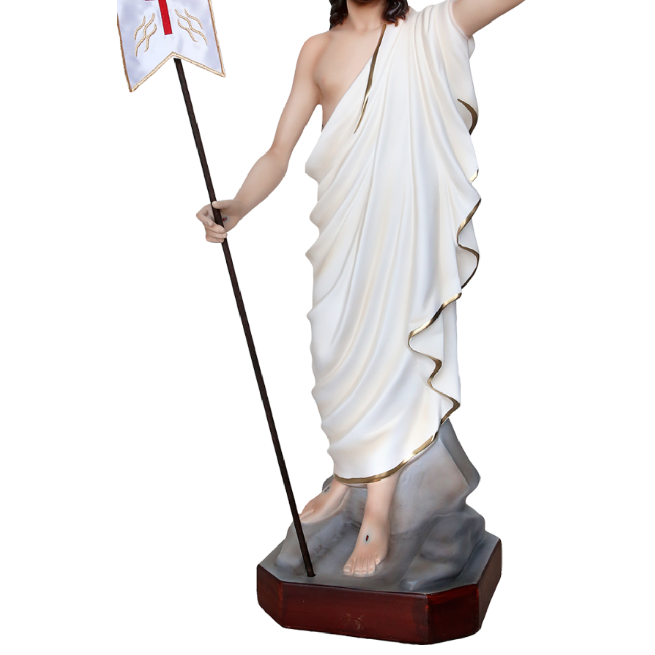 Statua Gesù Risorto 60 cm in Resina