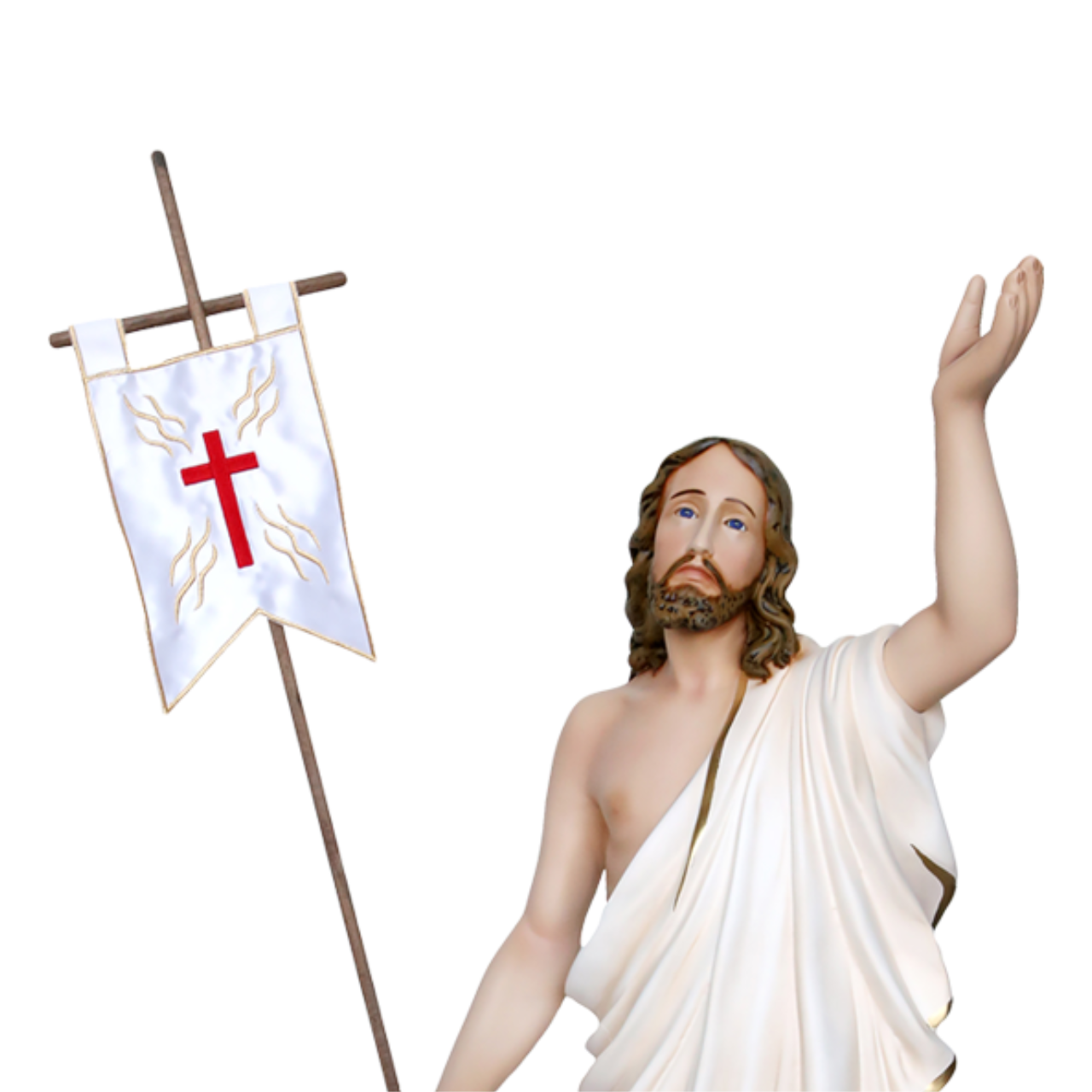 Statua Gesù Risorto 85 cm in Resina