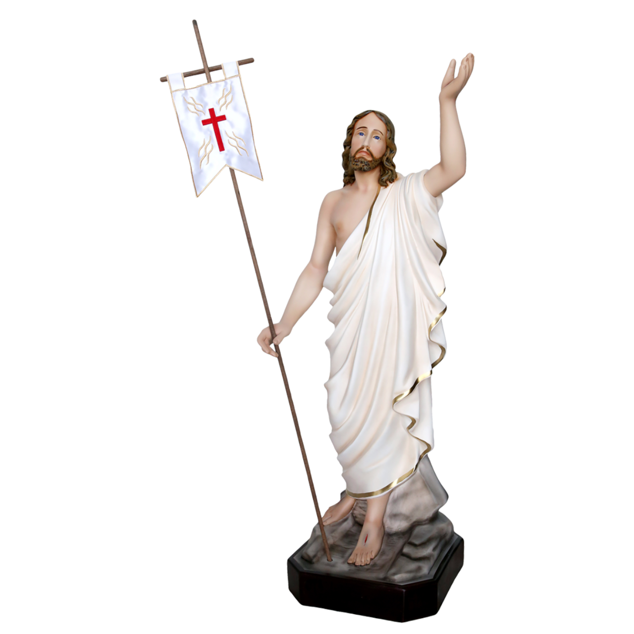 Statua Gesù Risorto 85 cm in Resina