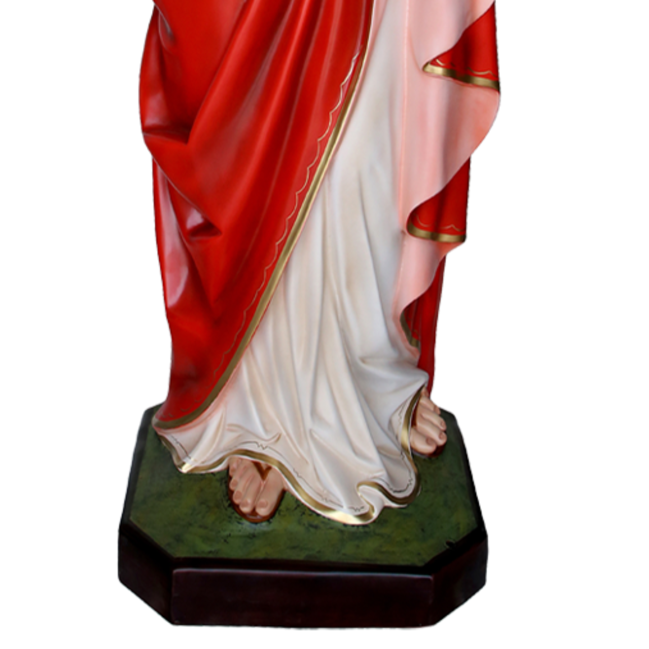 Statua Gesù Sacro Cuore 170 cm in Vetroresina