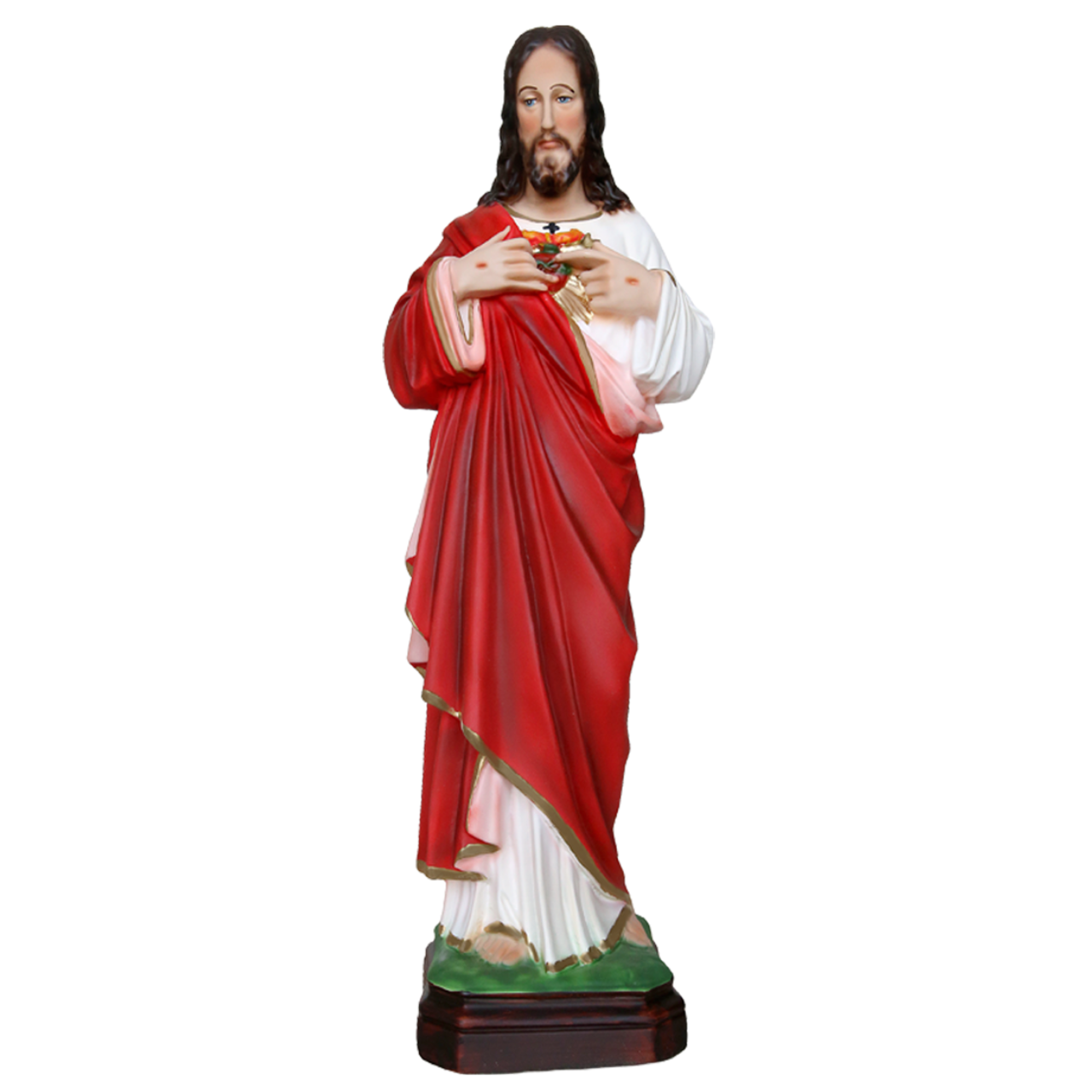 Statua Gesù Sacro Cuore 40 cm in Resina