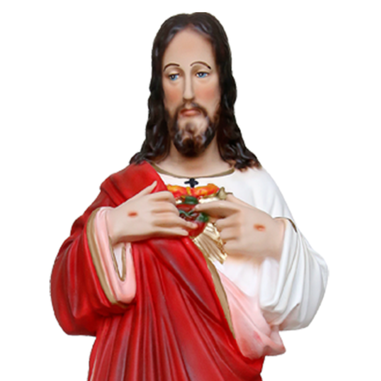 Statua Gesù Sacro Cuore 40 cm in Resina