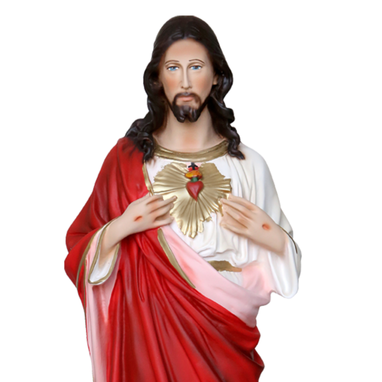 Statua Gesù Sacro Cuore 50 cm in Resina