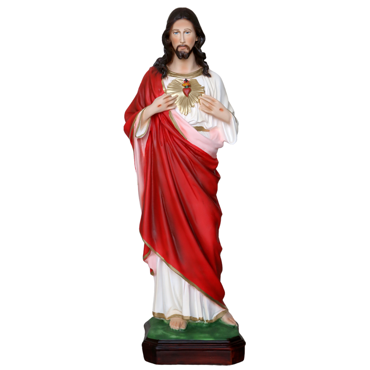 Statua Gesù Sacro Cuore 50 cm in Resina