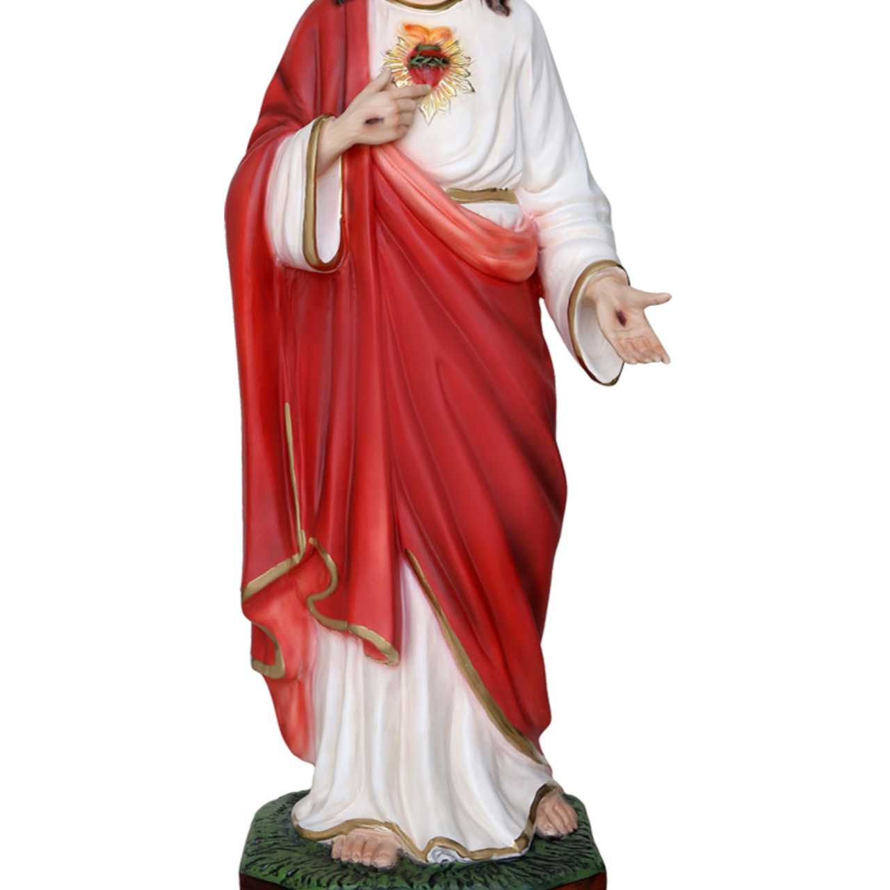 Statua Gesù Sacro Cuore 60 cm in Resina
