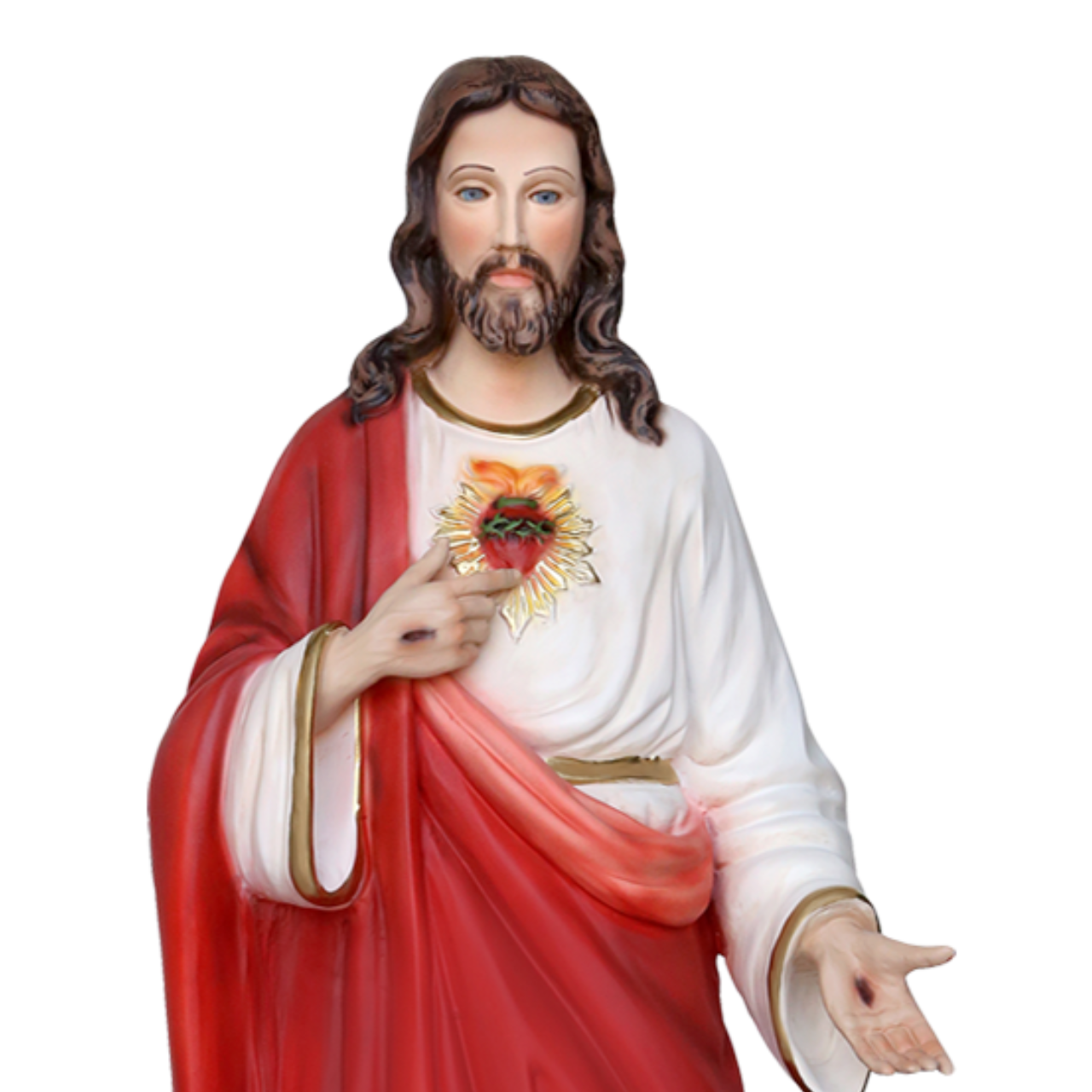 Statua Gesù Sacro Cuore 60 cm in Resina