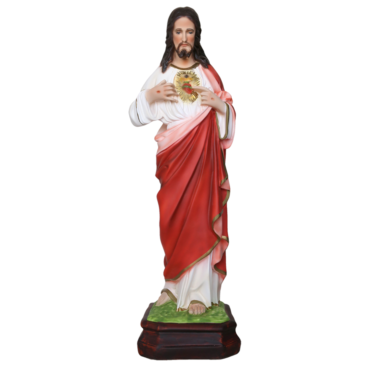 Statua Gesù Sacro Cuore 65 cm in Resina