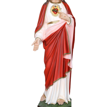 Statua Gesù Sacro Cuore 70 cm in Resina