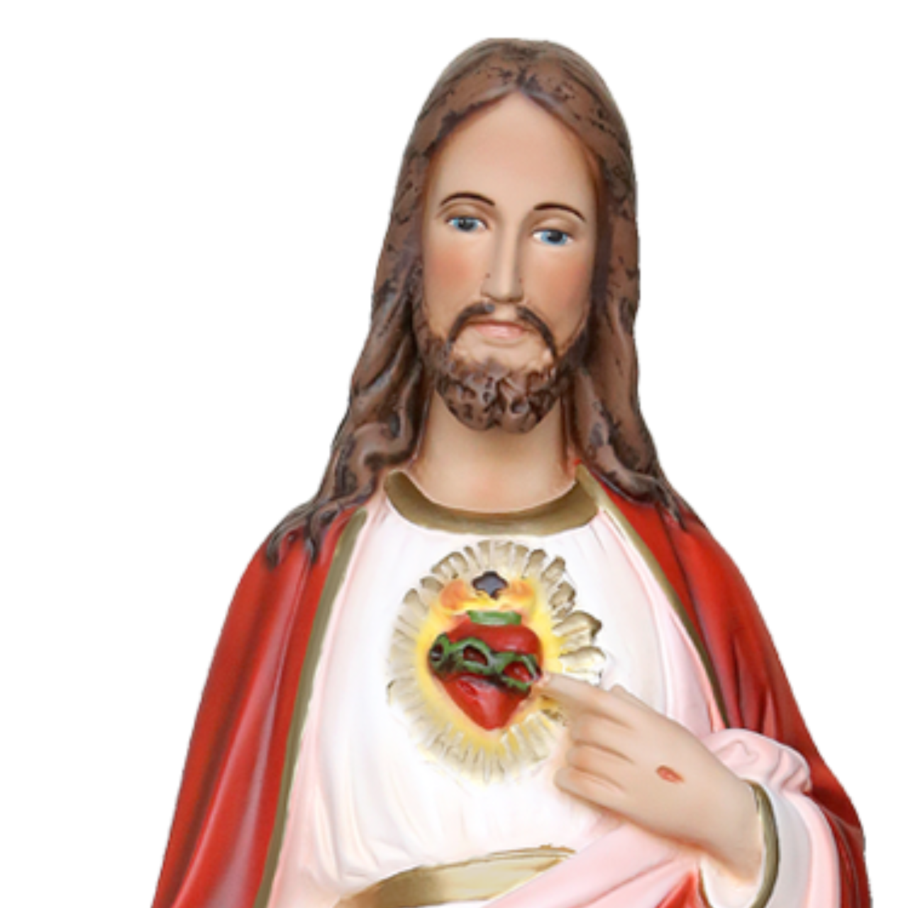 Statua Gesù Sacro Cuore 70 cm in Resina