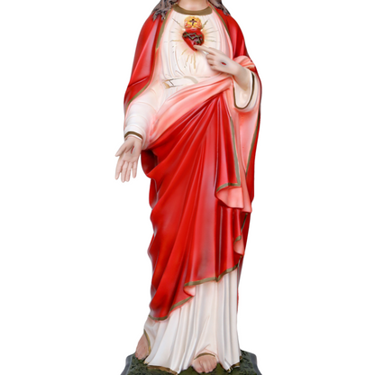 Statua Gesù Sacro Cuore 85 cm in Resina