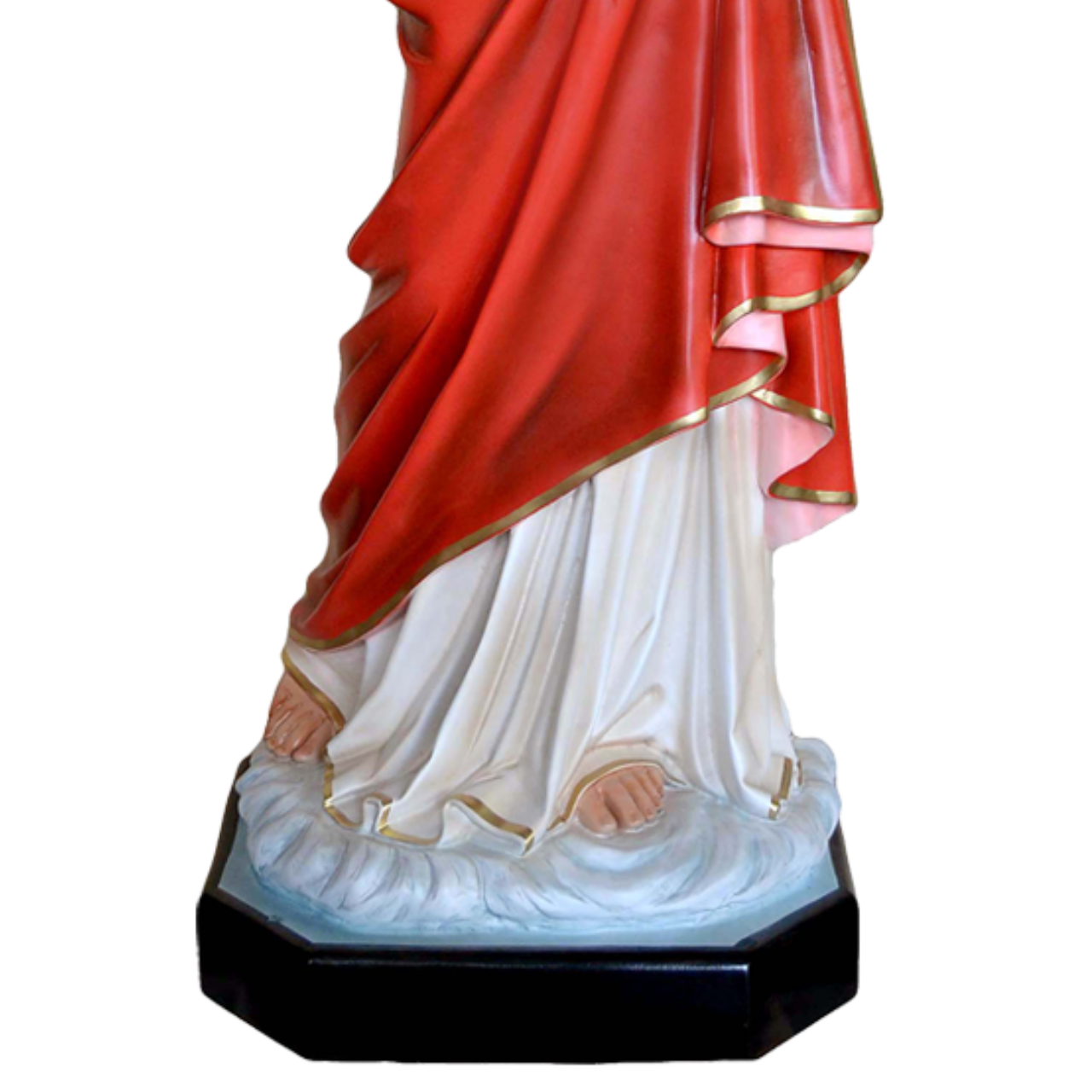Statua Gesù Sacro Cuore Benedicente 140 cm in Vetroresina