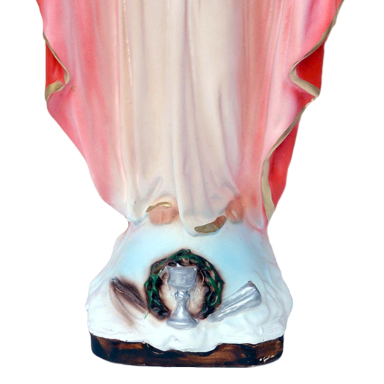 Statua Gesù Sacro Cuore Braccia Aperte 25 cm in Resina Piena