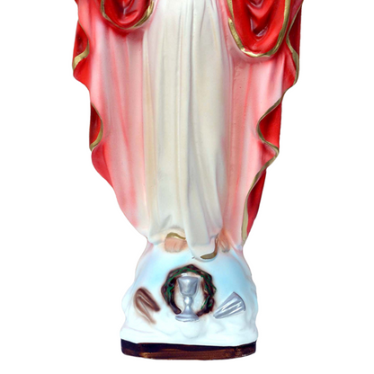 Statua Gesù Sacro Cuore Braccia Aperte 30 cm in Resina Piena
