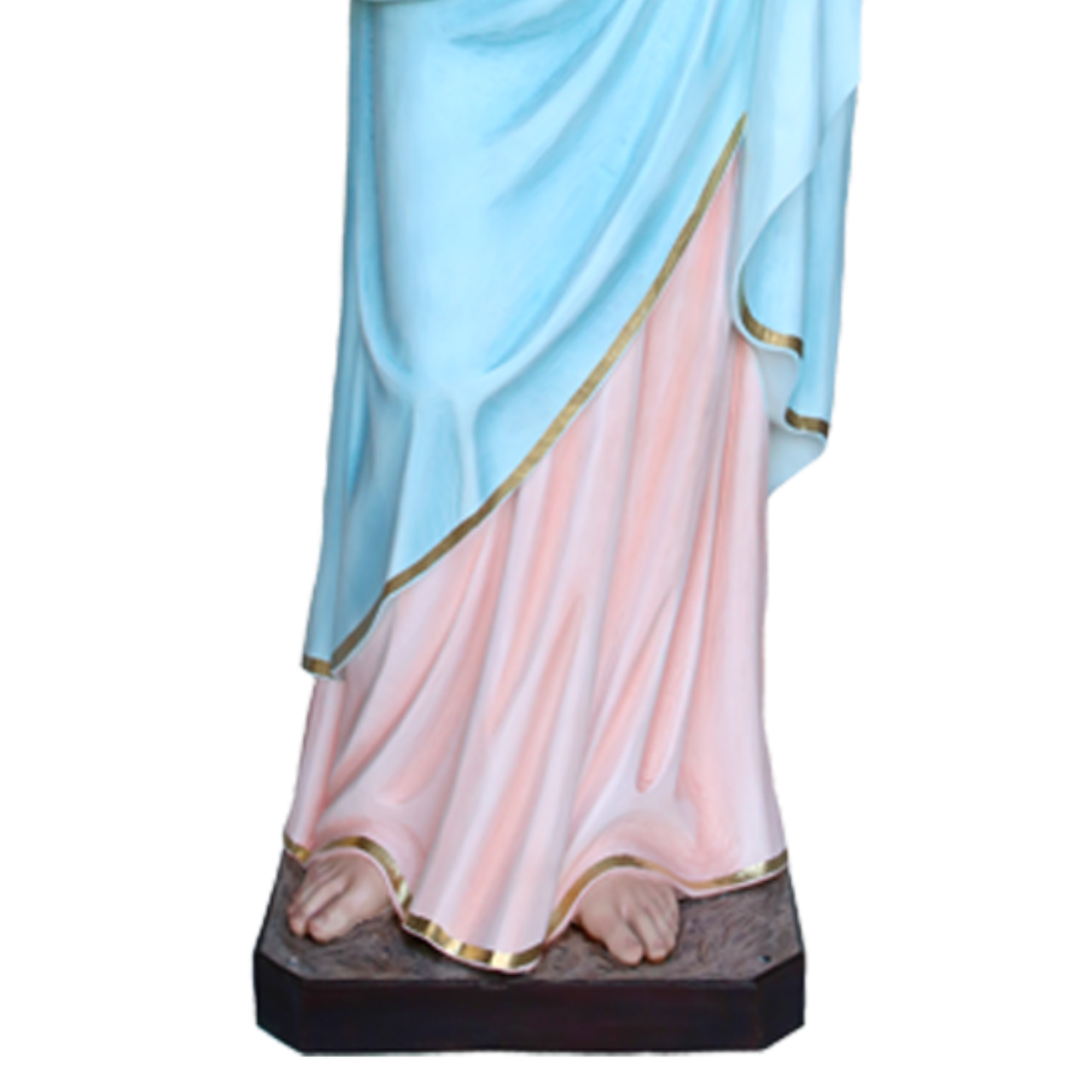 Statua Sacro Cuore di Maria 180 cm in Vetroresina