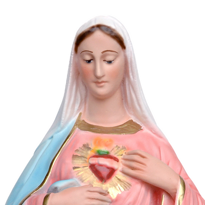 Statua Sacro Cuore di Maria 40 cm in Resina