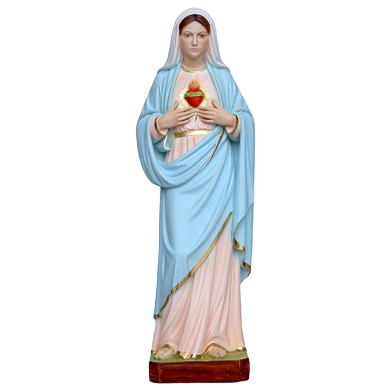 Statua Sacro Cuore di Maria 41 cm in Resina
