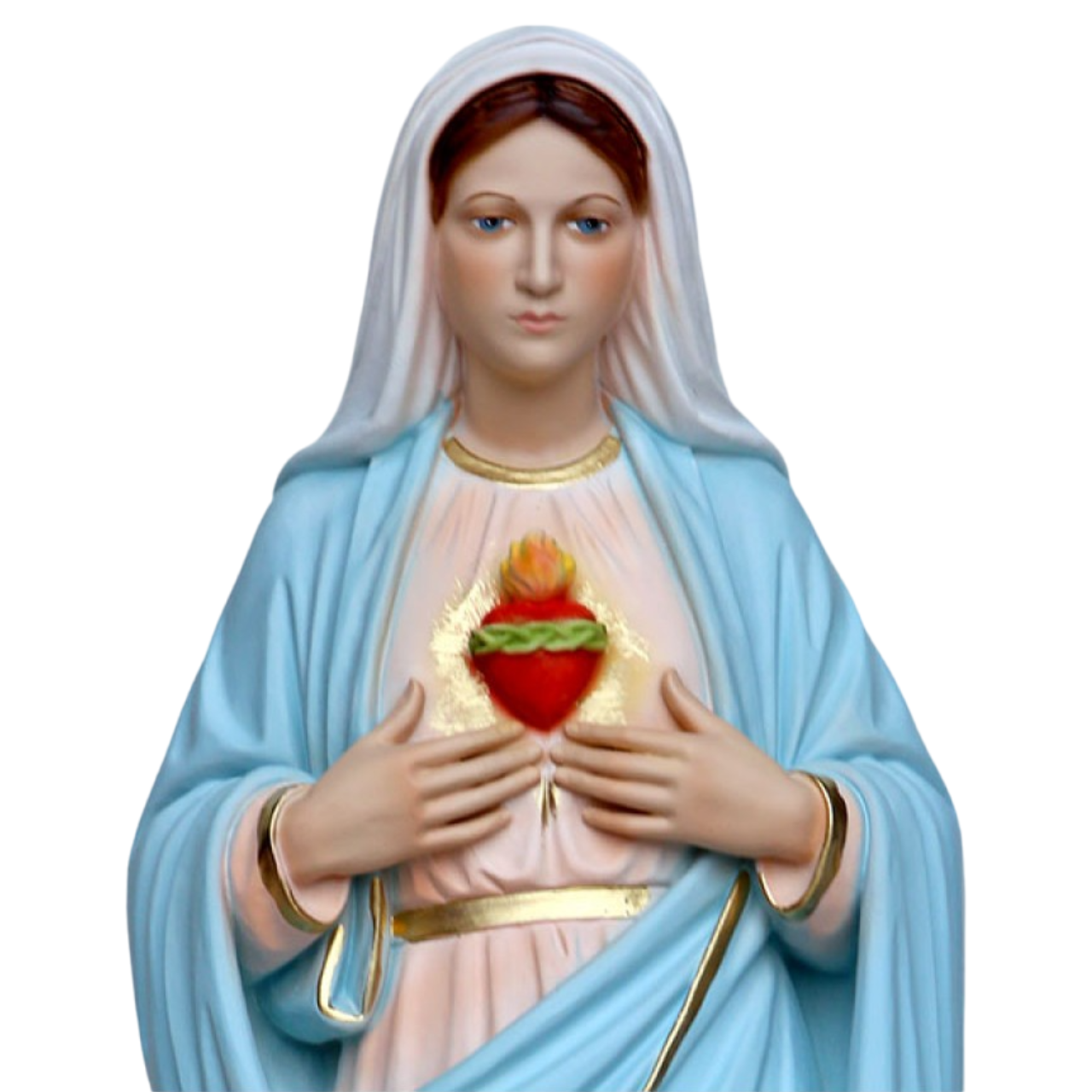 Statua Sacro Cuore di Maria 41 cm in Resina