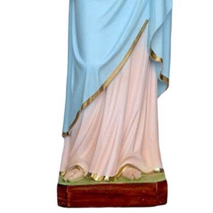Statua Sacro Cuore di Maria 60 cm in Resina