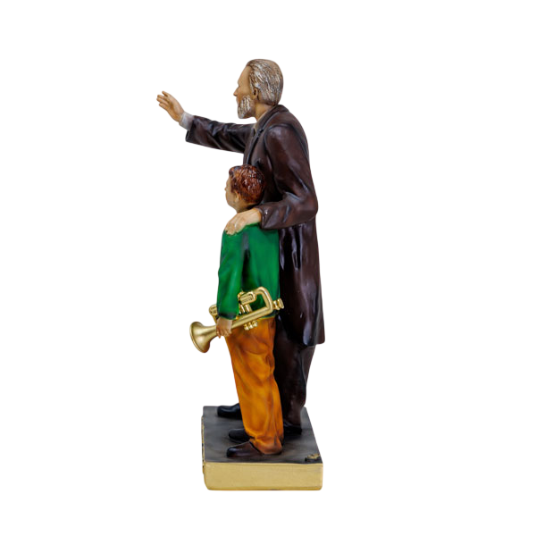Statua San Bartolo Longo 30 cm in Resina Piena