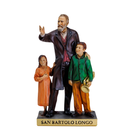 Statua San Bartolo Longo 30 cm in Resina Piena