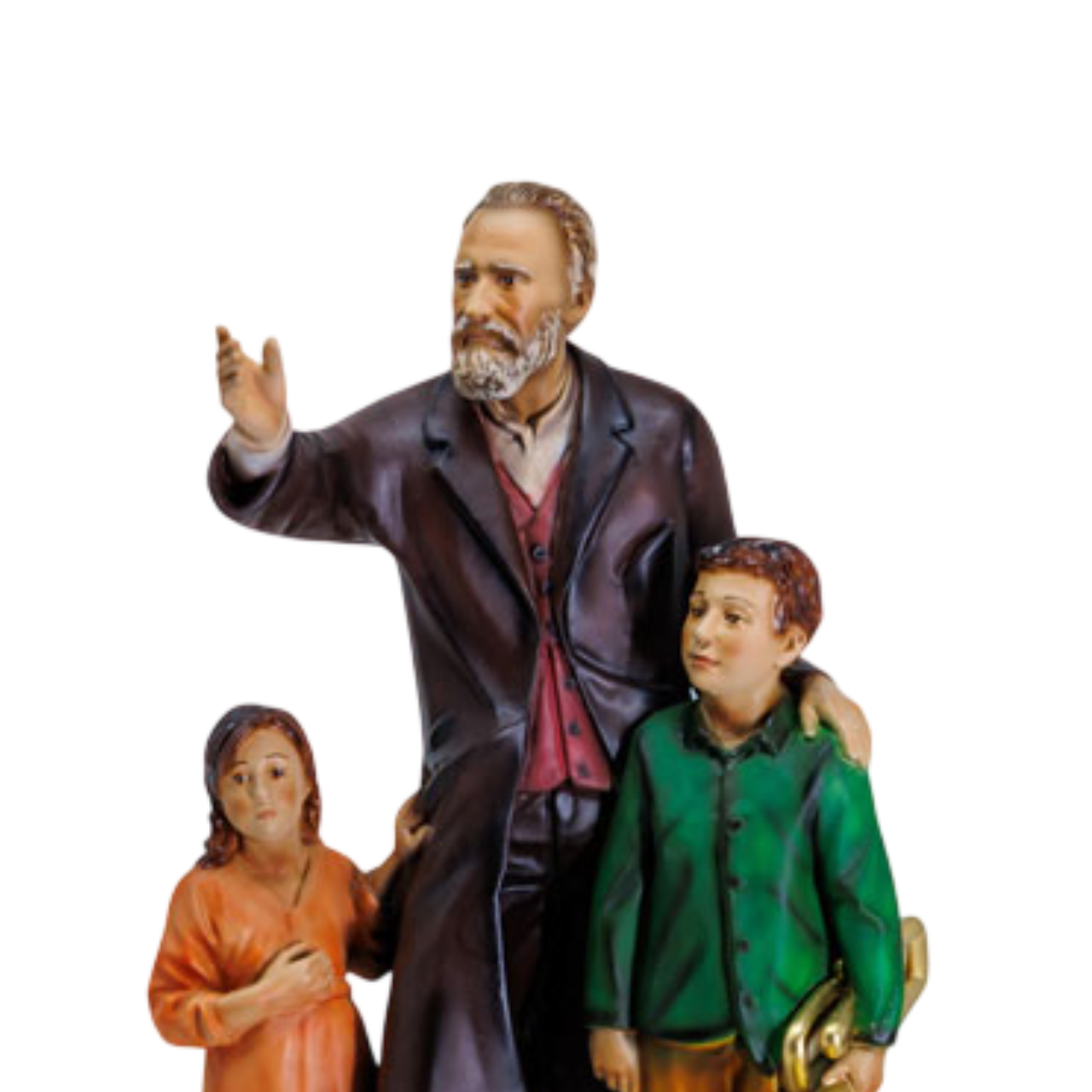 Statua San Bartolo Longo 30 cm in Resina Piena