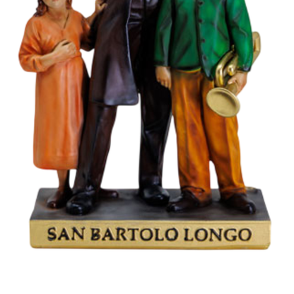 Statua San Bartolo Longo 30 cm in Resina Piena