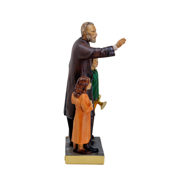 Statua San Bartolo Longo 30 cm in Resina Piena