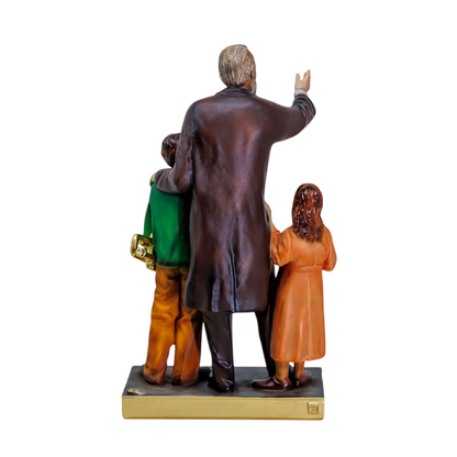 Statua San Bartolo Longo 30 cm in Resina Piena
