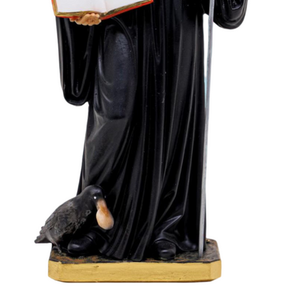 Statua San Benedetto 40 cm in Resina