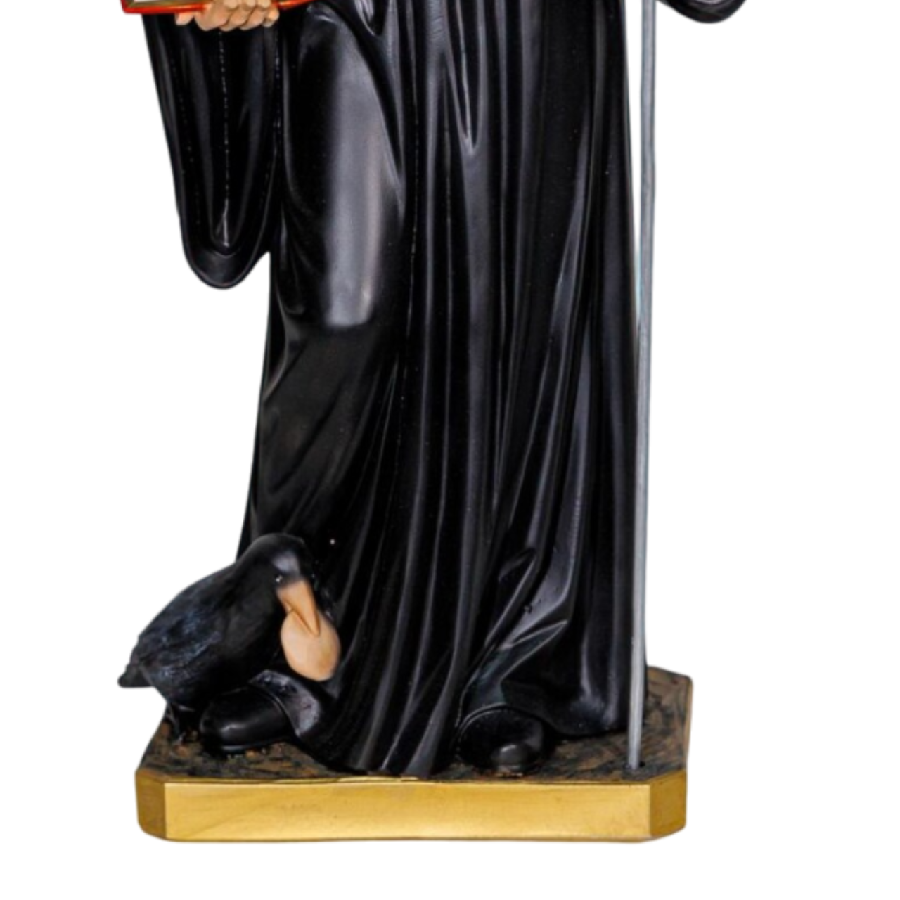 Statua San Benedetto 60 cm in Resina
