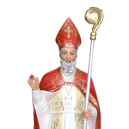 Statua San Biagio 150 cm in Vetroresina
