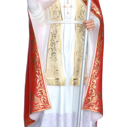 Statua San Biagio 150 cm in Vetroresina