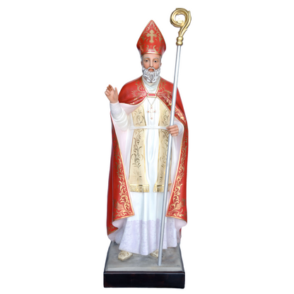 Statua San Biagio 150 cm in Vetroresina
